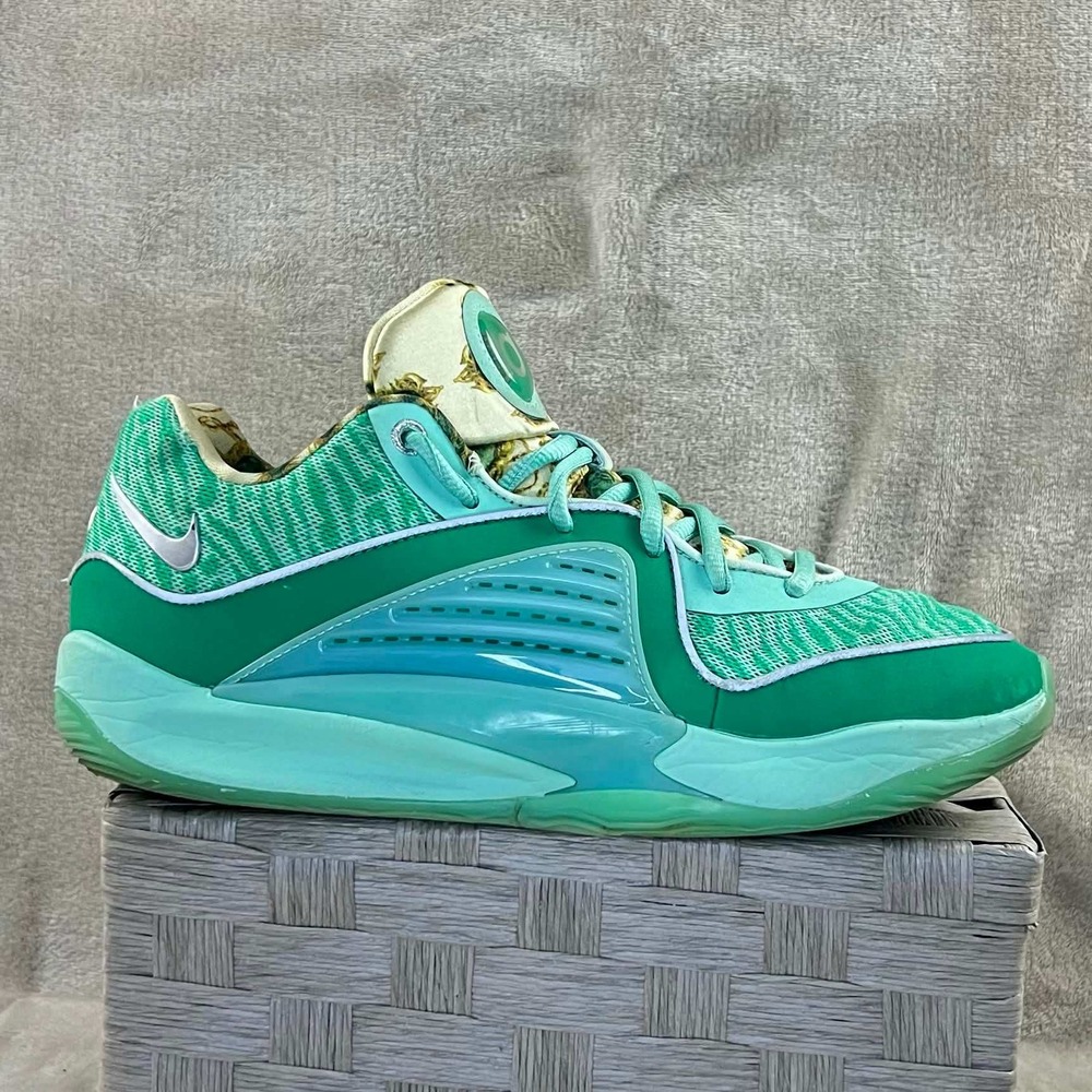 Nike KD 16 Baddest Ocean Bliss Green Strike Basketball Shoes DV2917-301 Mens 8.5